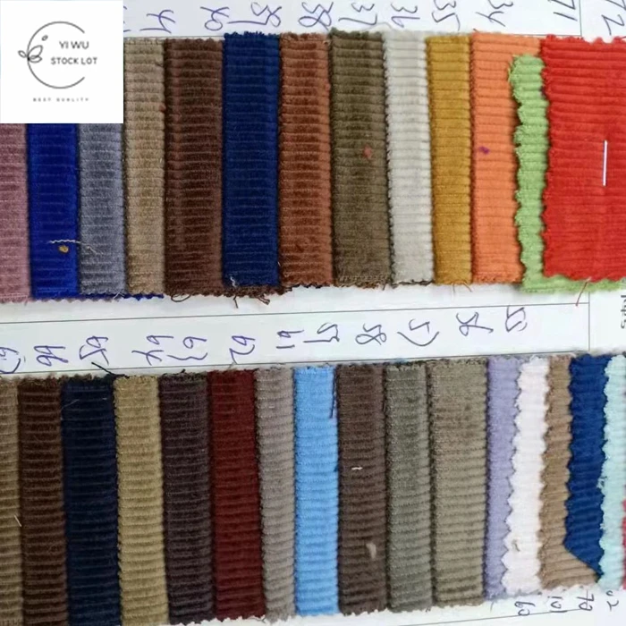 Лидер продаж Смешанные 100% хлопок 11 Вт не вельвет лайкра 300gsm большой выбор подержанных машин ткани в Китае