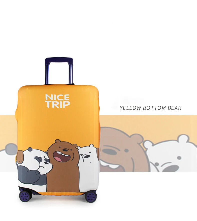 Suitcase Cover Made In Turkey Creative Art Design Travel Luggage Cover