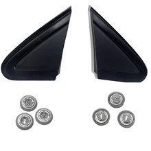 Polo 2006-2010 6Q0853273A 6Q0853274A 5Z0853695 Reverse Mirror Interior Panel and Willow Nail Rearview Mirror Triangle Cover