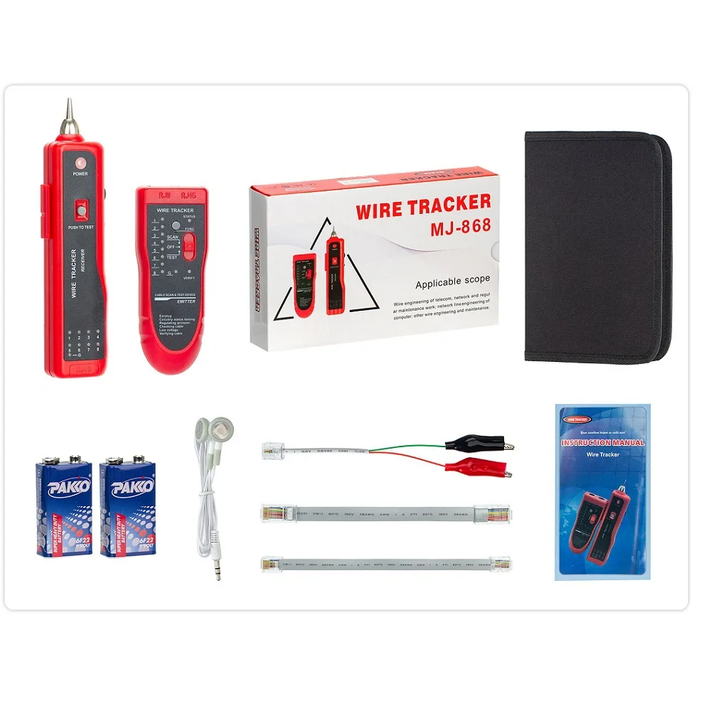 Network Cable Finder Underground Lan Cable Tester Multifunctional RJ11 ...