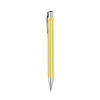 Yellow rod-round bead black core 10mm