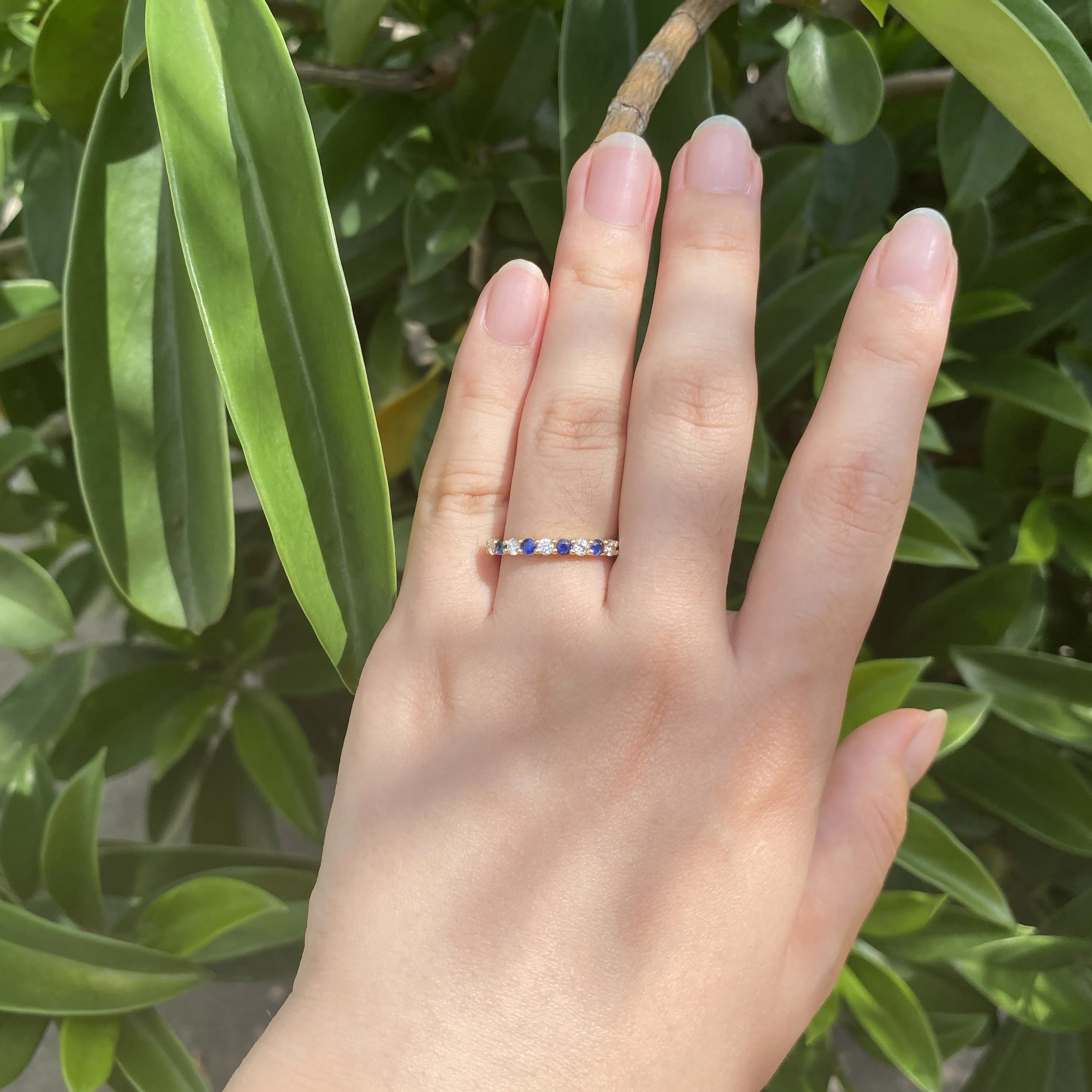 Stackable Eternity Band | Breastmilk Ring