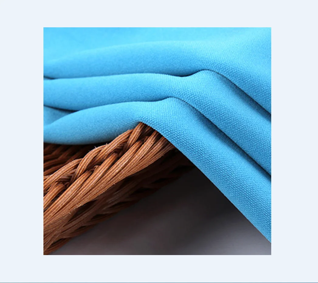 Spot Polyester Spandex Scuba Knitted Fabric Healthy Cloth 300g Elastic