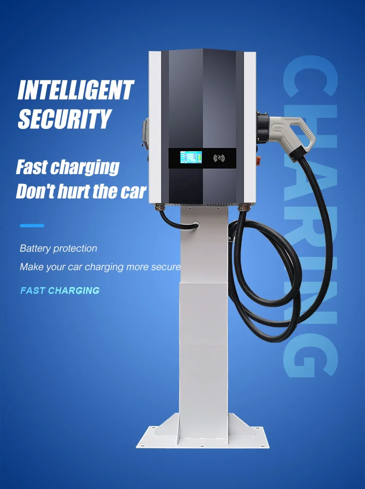 30kw Dc Electric Car Ev Charger Station 3 Phase Customized Ccs1/2 Guns