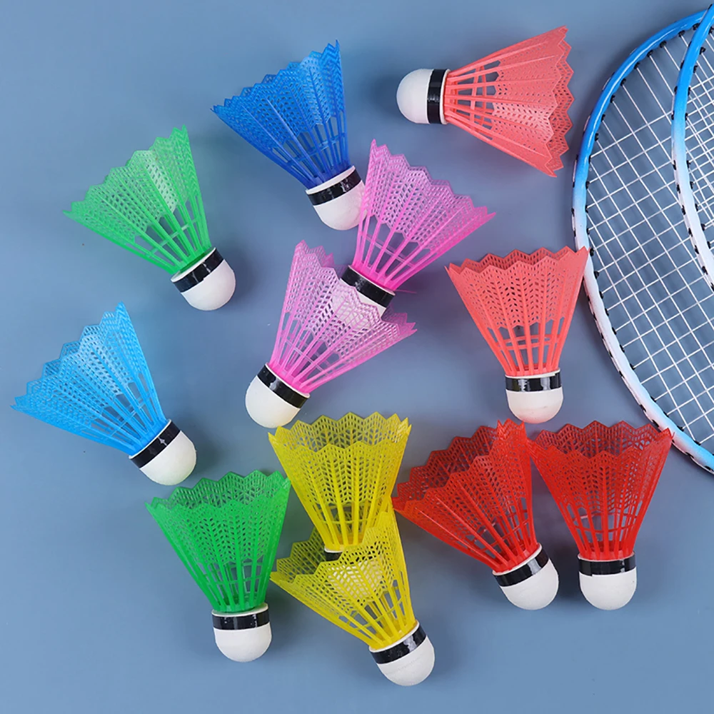 Shuttlecock Color Assorted Color Plastic Badminton Shuttlecocks - Cheaper Options for ...