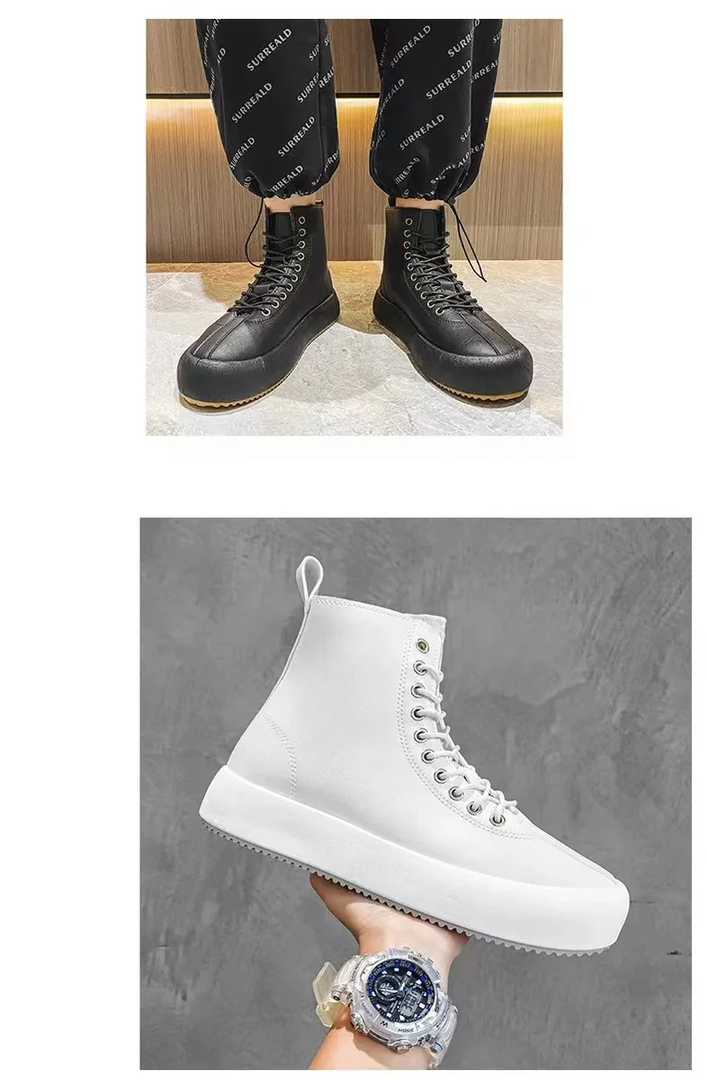 Botas Impermeables Para Hombre,Zapatos Blancos Gruesos,Botas Martin - Buy Botas  Martin,De Los Hombres Botas Martin,Hombres Botas Martin Botas Product on  Alibaba.com