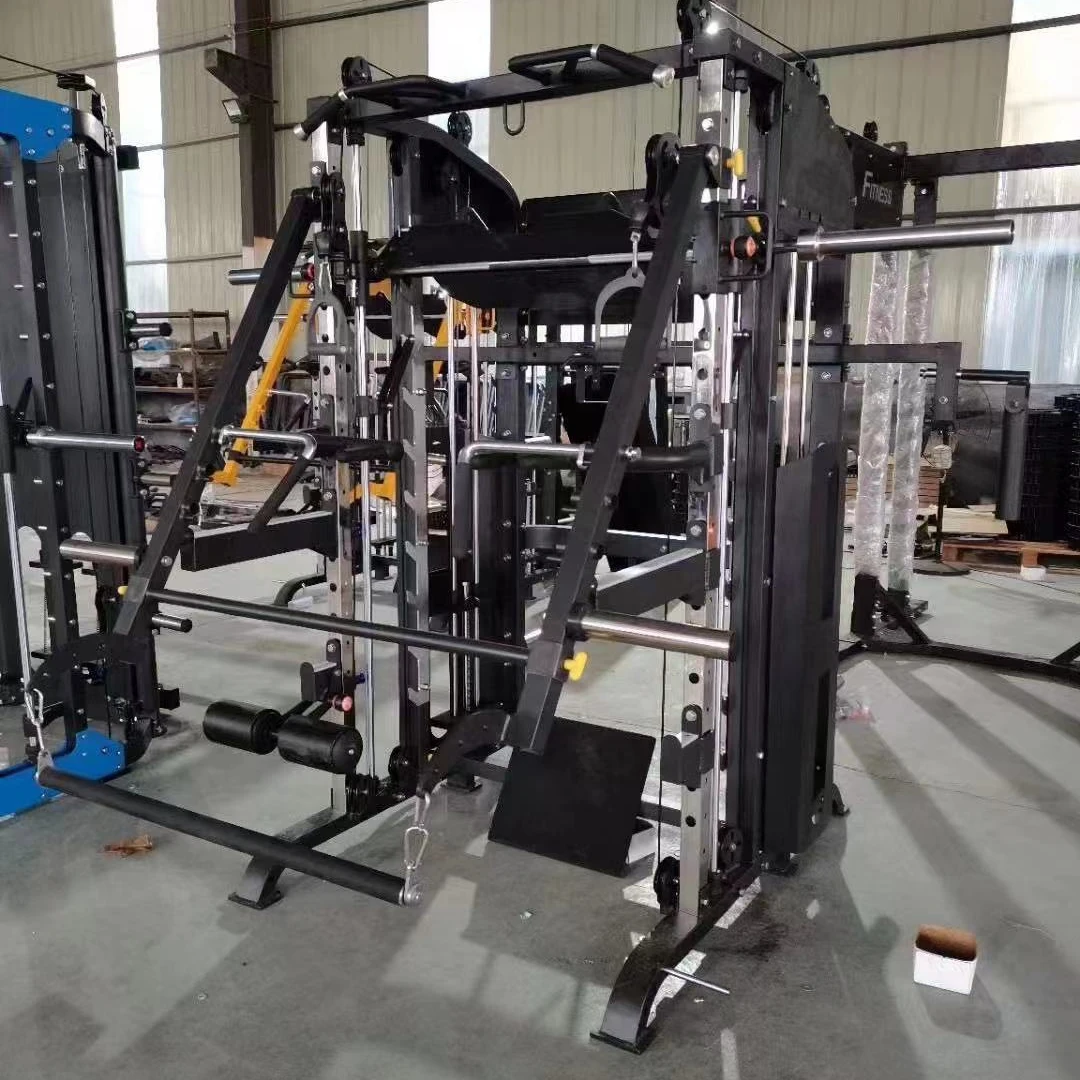 多機能フィットネス機器スミスマシンスクワット統合トレーナーパワー