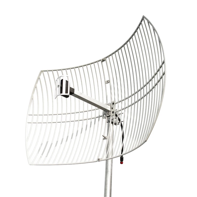 Antena 18dBi 2g 3g 4g 5g Outdoor Parabolic Grid Donor Antenna High Gain  698-3800MHz Aerial for 2G 3G 4G 5G Signal Repeater