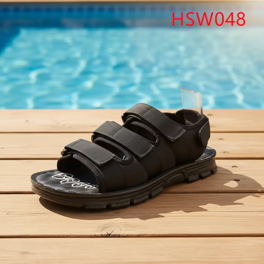LXG,Equatorial Region Popular Wide Width Options Beach Shoes Seaside Resort Adjustable Strap Design Quick-dry Sandals HSW048