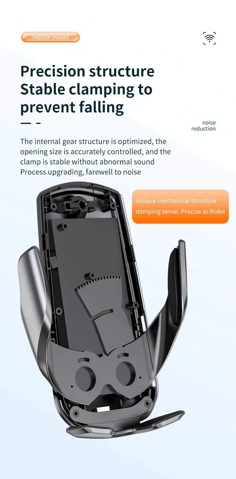 Fast Wireless Car Charger for Quick Phone Charging - Image 7