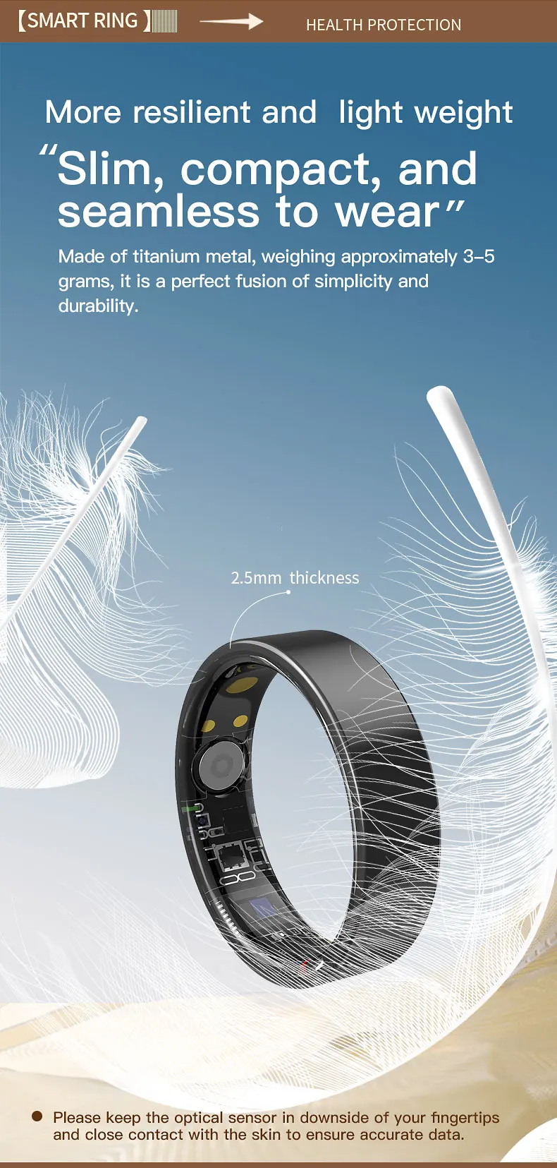 If you are searching for a supplier of a product with perfect quality control and highly competitive prices, which gives you an advantage in expanding your local market, then contact us now!  Competitive suppliers of  R11 Ultra-Thin Smart Ring Waterproof Heart Rate/Blood Oxygen/Sleep Monitor Fitness Tracker with App Control for Men Women