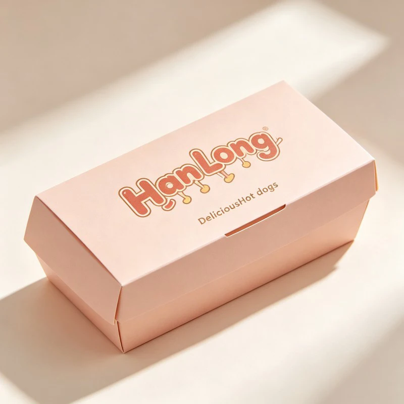 Wholesale  Hot Sales Treat  Hot Dog Packaging  Takeaway Food Sandwich Container  Snacks Food Box  Takeout Sushi Package