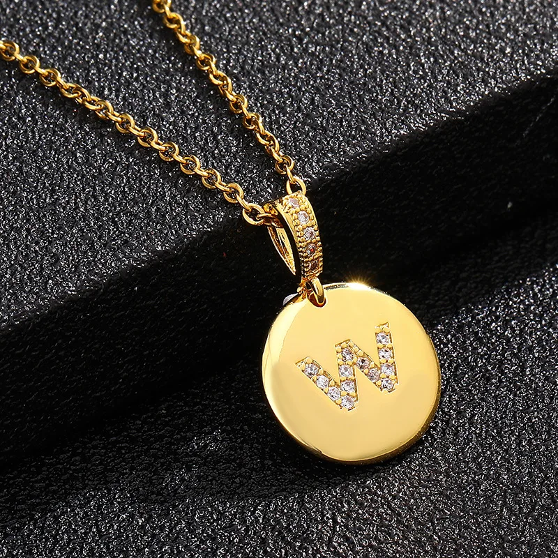 Initial Pendant Necklace