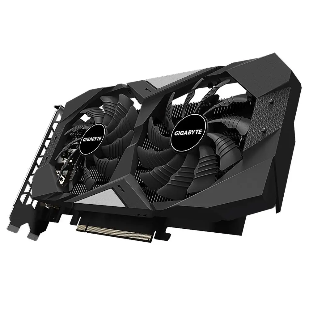 Игровая Видеокарта GIGABYTE NVIDIA GTX 1650 WINDFORCE 4G с 4Гб GDDR5 128-битным интерфейсом памяти (GV-N1650WF2-4GD)