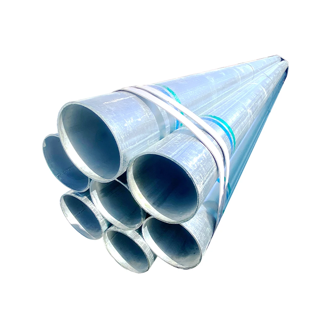 Hot Dip Galvanized Steel Pipe DN20 DN25 DN32 with 0.06mm Zinc Coating Large Stock Best Price Q235B Grade