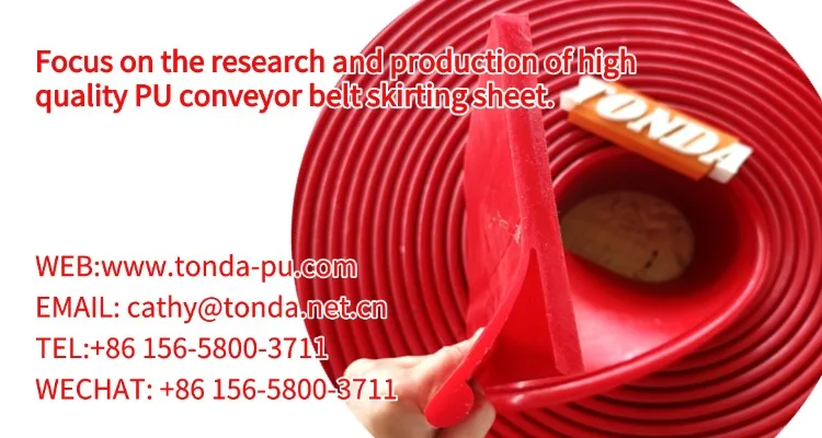 product y type conveyor belt dual seal polyurethane skirting dual seal polyurethane skirting board-0