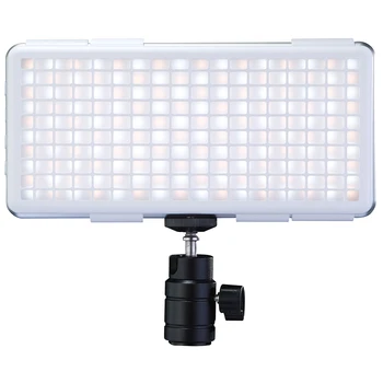 NiceFoto SL-120A Live Stream Light  Video Light 160pcs LED Beads CCT 3200K-6500K CRI 97 TLCI 97 Lithium Battery detail image