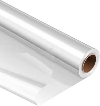PET Lamination Film Silver Metallized Wet Laminating Roll Glue Soft BOPP Material for Craft Photo Frame Printing Low Stickers