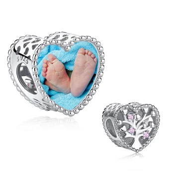 Best Sale Designer Charms For Jewelry Making Engraved Photo Birthstone Charms Beads