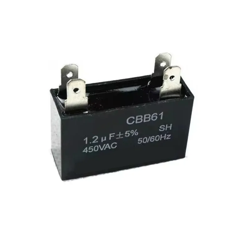 Capacitor 450v 10uf 25/85/21 for electric fan safety capacitor 40 uf 35 uf 30 uf 20 Film capacitor cbb61