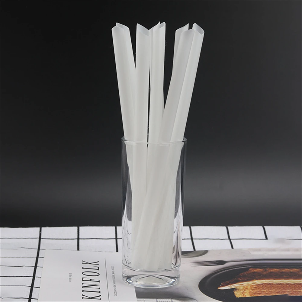 Biodegradable Straw Disposable Natural Plant Fiber Hard Plastic Pla Multipurpose