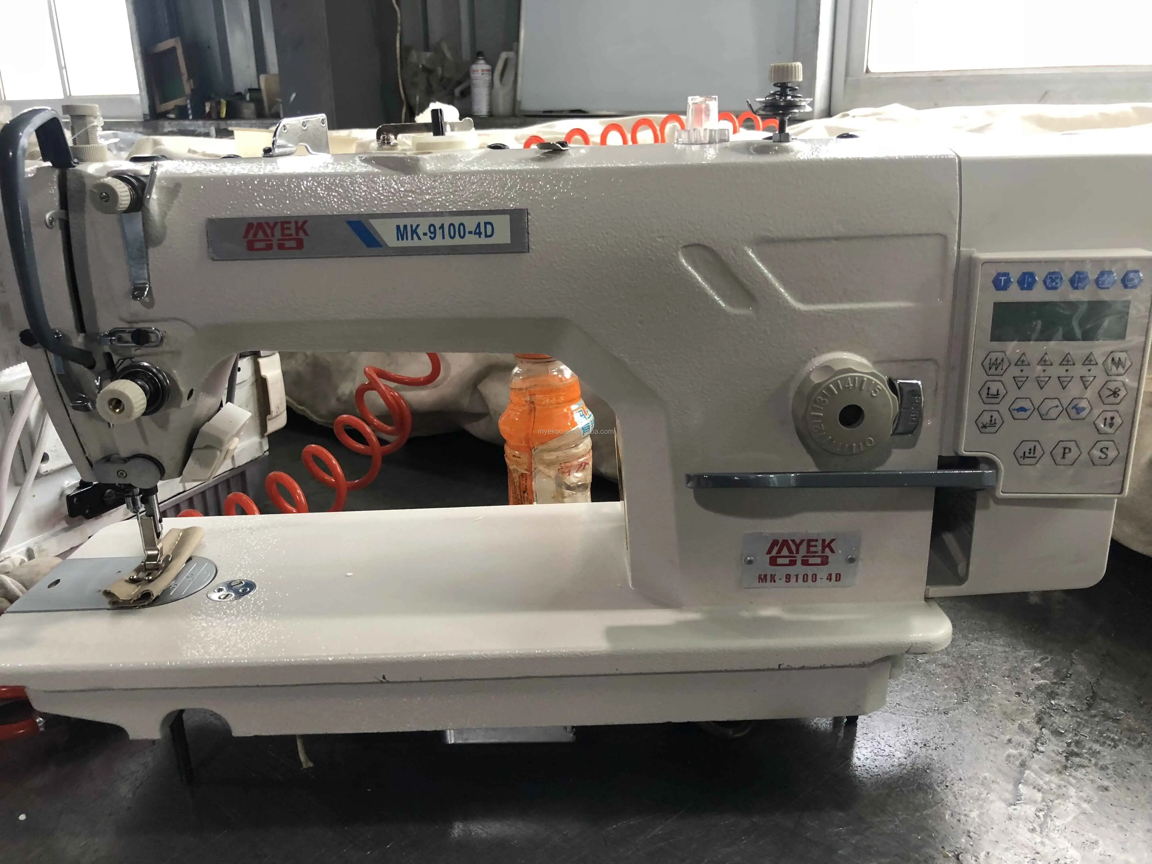 Highly Integrated Mechatronic Computer Direct Drive Lockstitch Sewing Machine With Auto Trimmer