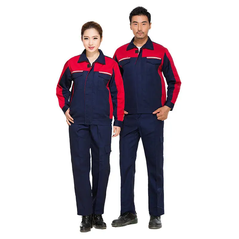 Promotional Cheap UnisexDesigner Electrical Engineering Mechanical Repairmen Workshop Wear Uniforms Work Clothes Jacket