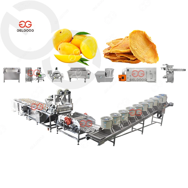 Slicer Sliced Mango Drying Machine Dried Mango Production Line Dehydrator Machine for Drying Mango
