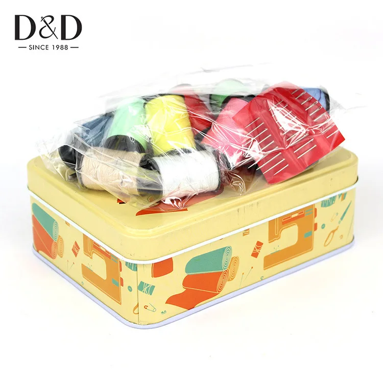 Needlework Materials Storage Box Stich Holder Plastic Knitting Needles Tape Measure Kit Set Accessories Sewing Box