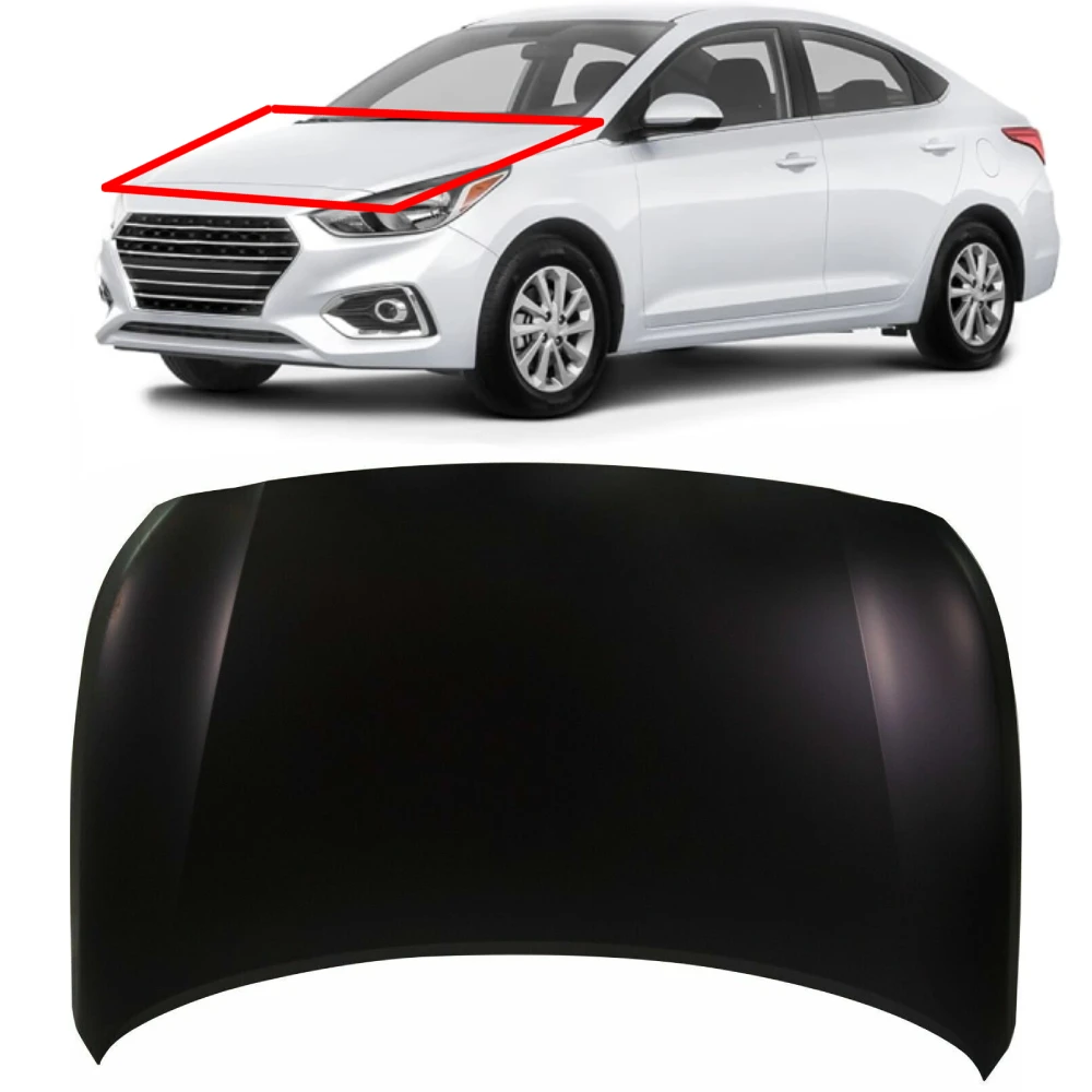 car body kit Steel car Hood for hyundai accent 2018 2019 oem 66400-H6000