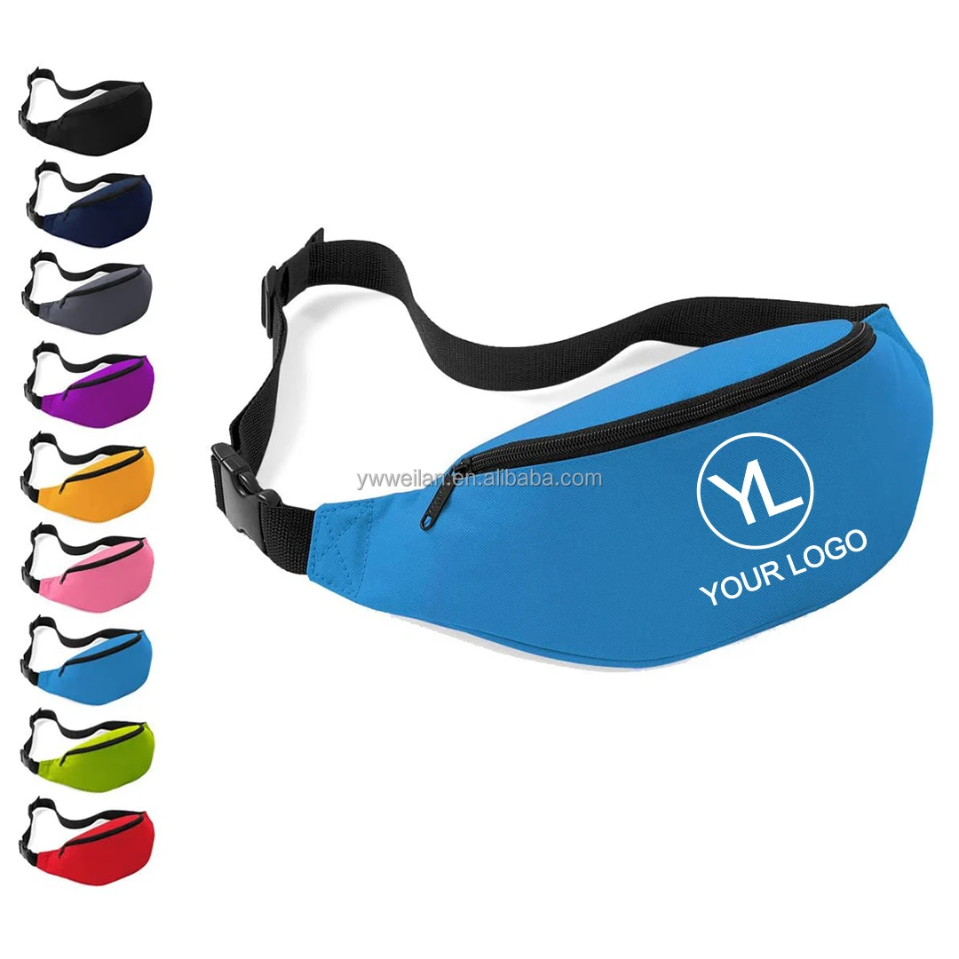 Custom Marketing Women Man Hip Designer Bum Bag Travel Hiking Sports