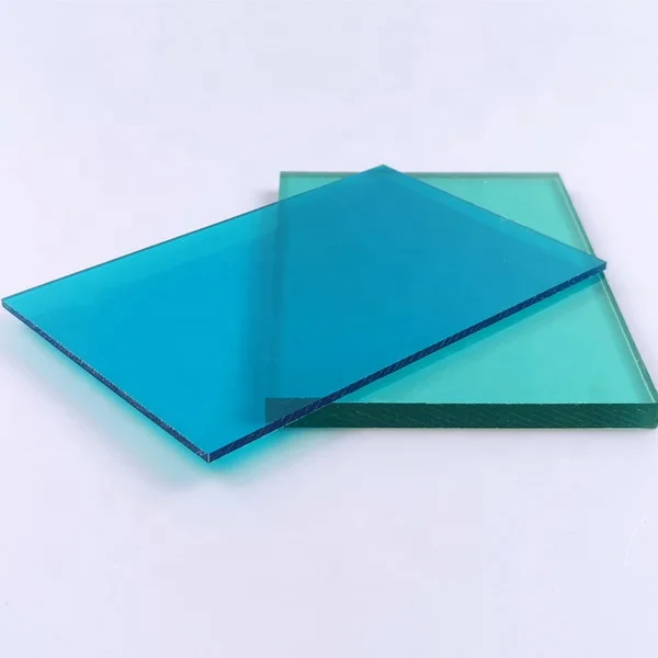 4 X 8 Unbreakable PC Building Material 6mm Plastic Solid Flat Polycarbonate Sheet