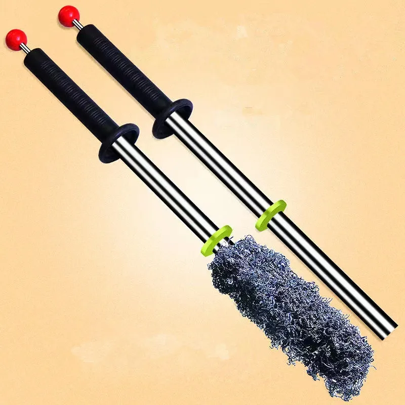 Hot Selling Stainless Steel Magnetic Pull Push Attractor Pick up Tool Swarf Collector Handle Retrieving Baton With Release
