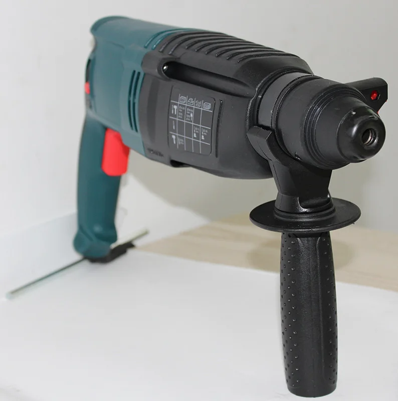 Power Concrete/Steel/Wood Drilling Demolition Breaker Hammer Machine Portable Electric Rotary Hammer Drill 26mm 110v 220v 800w