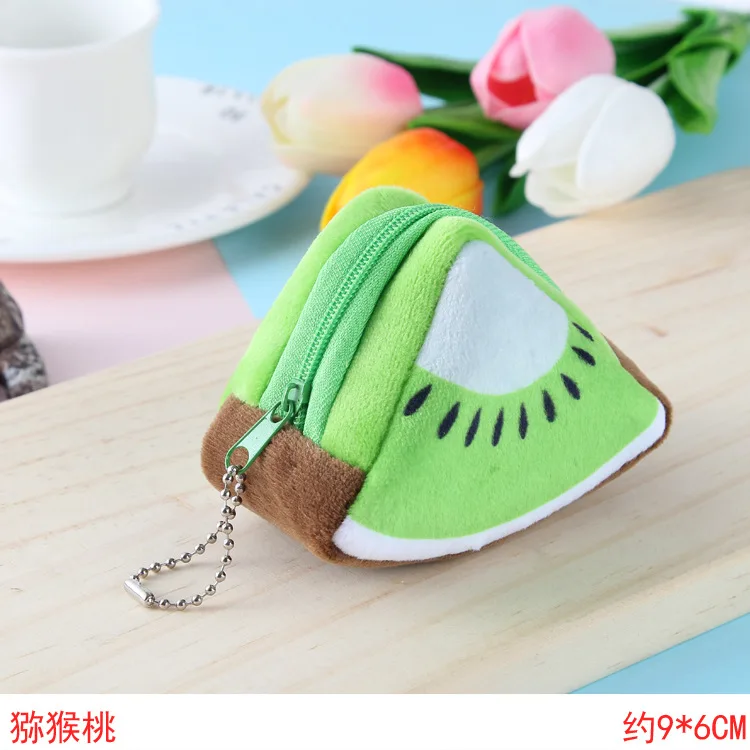 Porte-monnaie Pendentif En Forme De Fruit - Pastèque Ou Citron En PU - Pour écouteurs, Pièces…