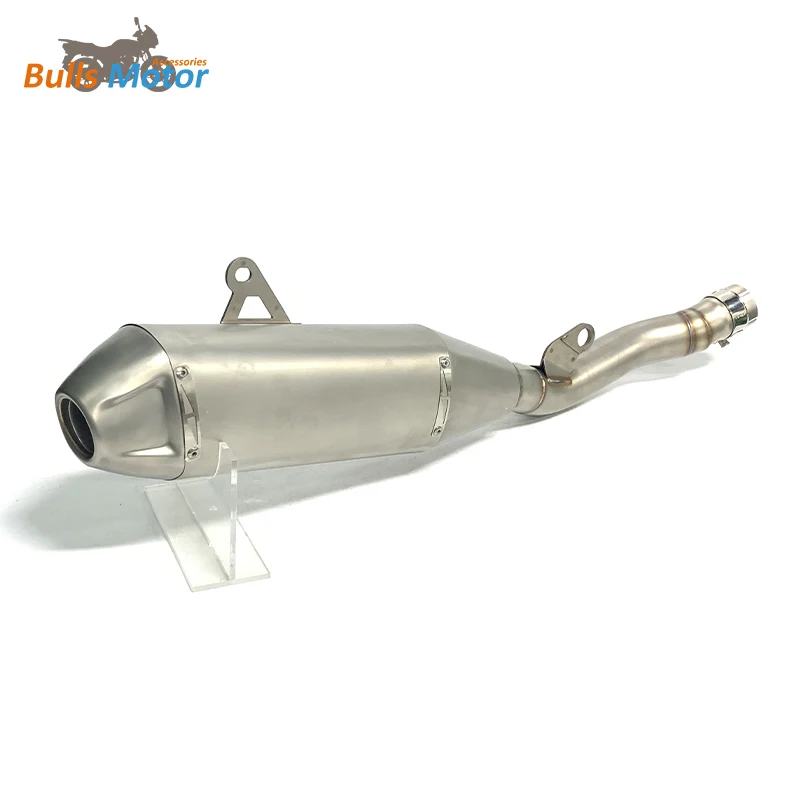 Bulls Motor YZ250F用軽量ステンレス製マフラーシステム