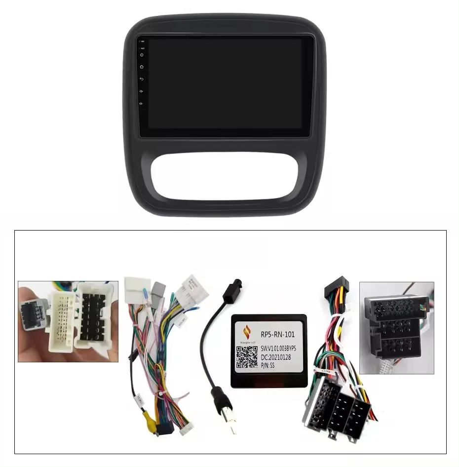 Autoradio Android 10 Pouces Pour Opel Vivaro/Renault Trafic 2010-2014 - 4Go/64Go - CarPlay/Android Auto