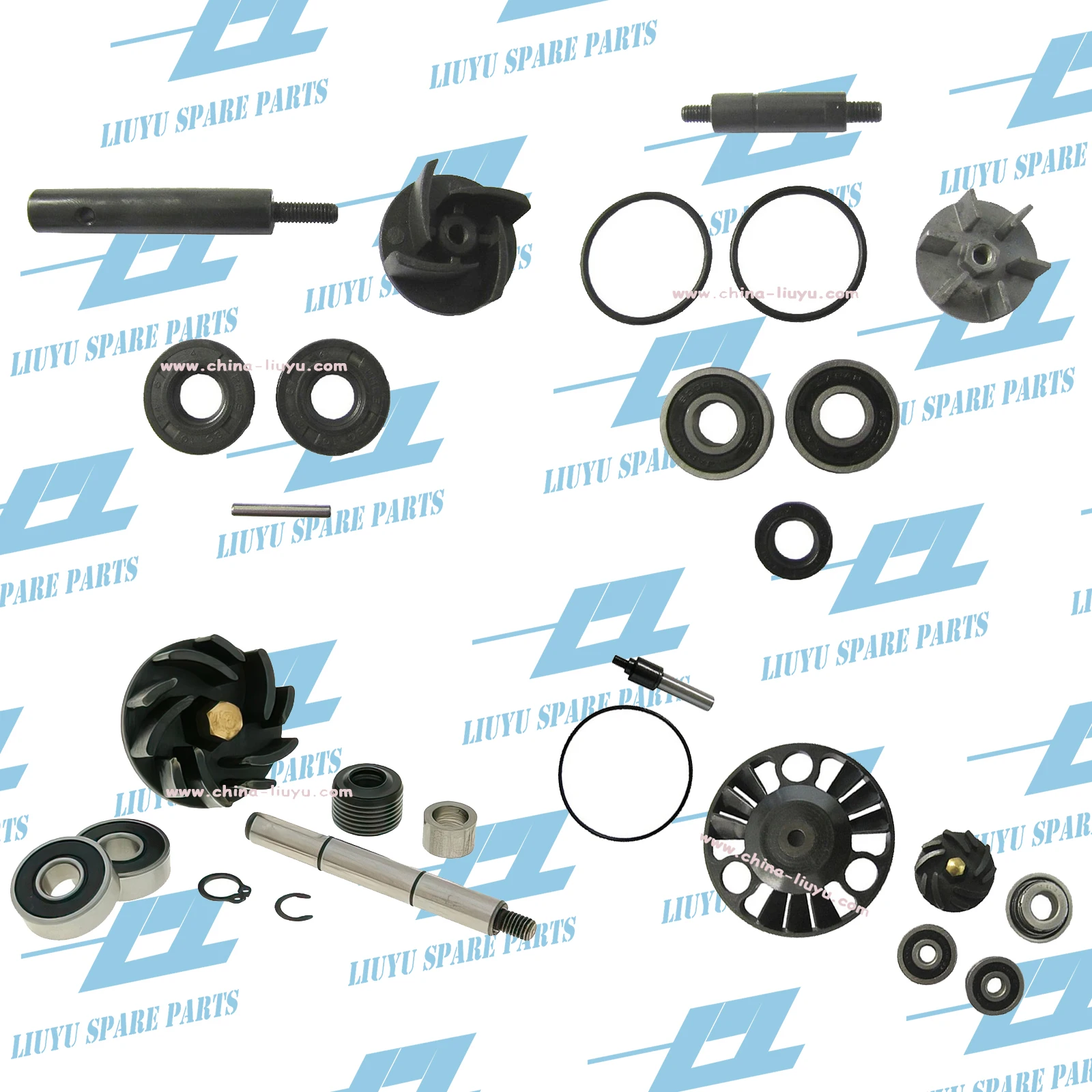 High Quality Water Pump Repair Kit For Gilera 180200 Dna Runner