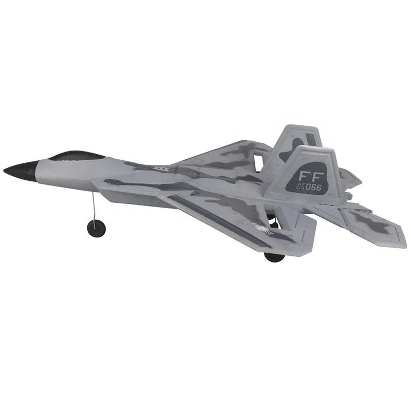 F-22電動RTF固定翼EPP 2.4G電動ギルダーLEDジャイロロールホビー