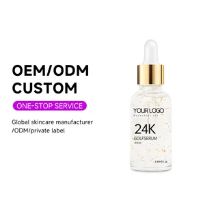 OEM ODM Whitening Hydrating Vitamin C E Hyaluronic Acid Anti-Aging Face Serum Anti-wrinkle Herbal Liquid Skin Care Essence