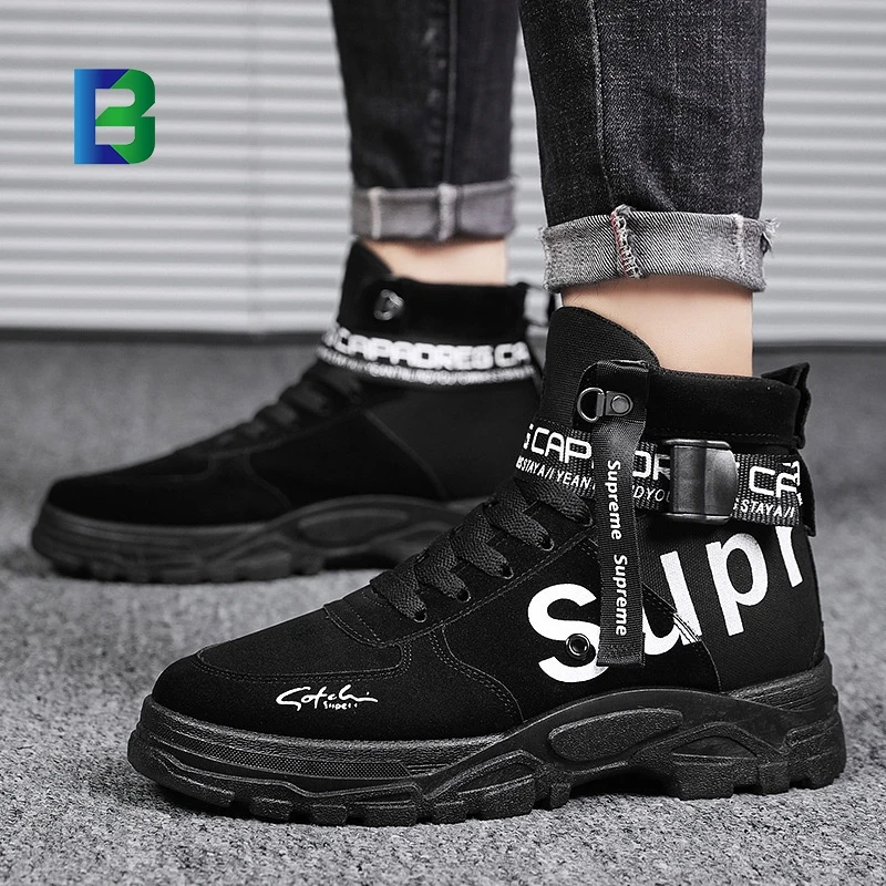 Hot Selling Wholesale Man Casual Lace Up Shoes 2022 Sneakers High ...