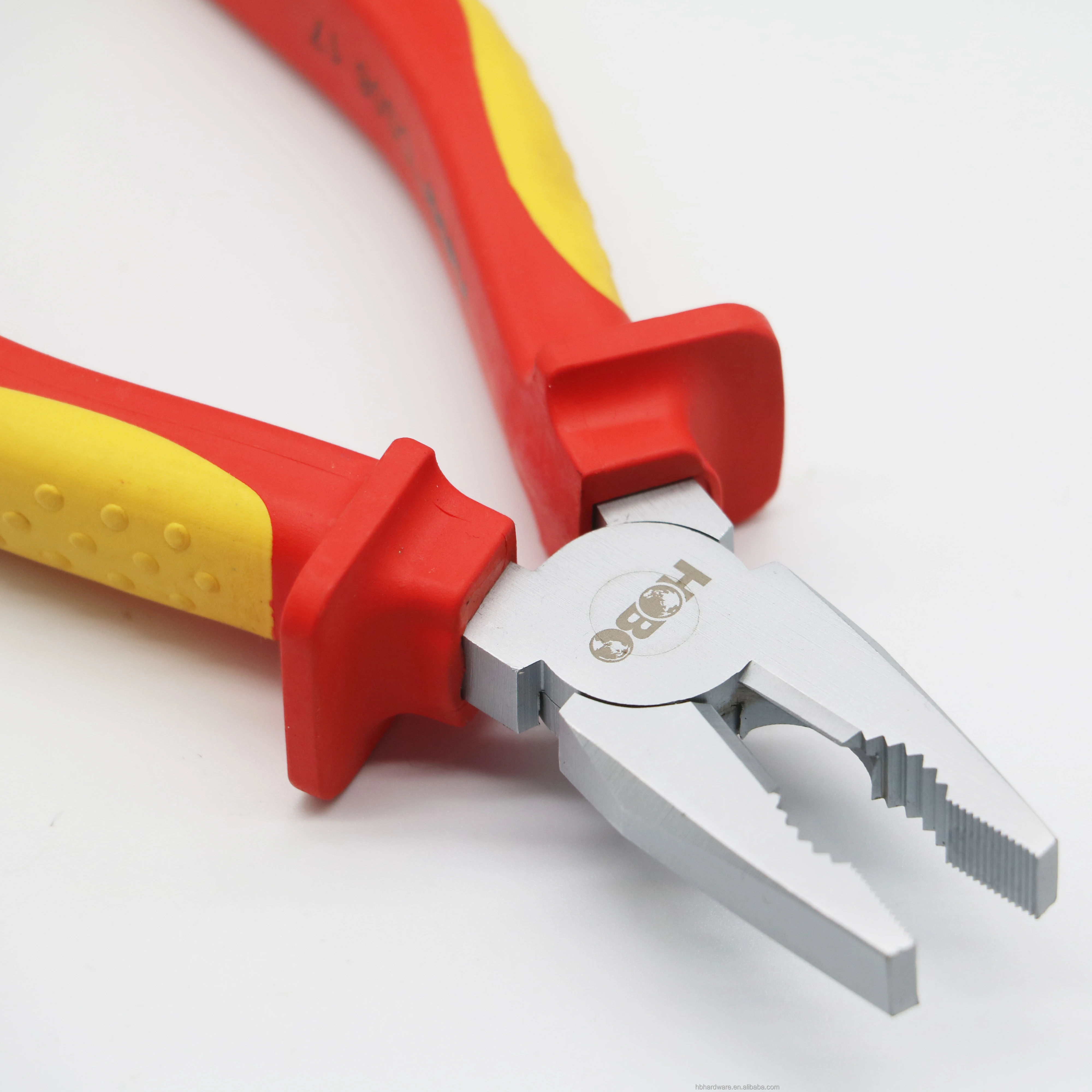 Hongbao Insulated Hand Tool Cutting Vde Combination Pliers