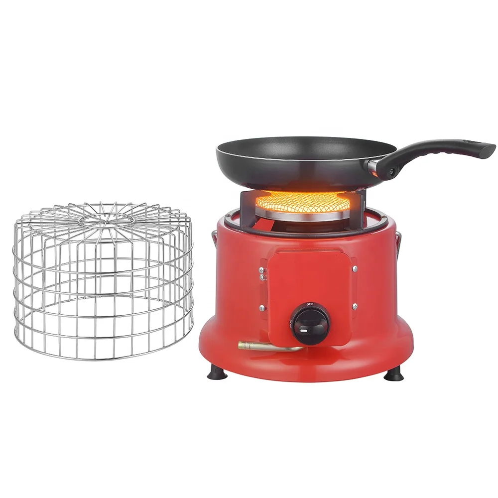 product easy carry camping 2 in 1 gas heater and cooker with handle fast heating lpg stove portable tent warmer for winter outdoor-3