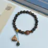 8mm [blood sandalwood six-character motto peach tree lotus]]