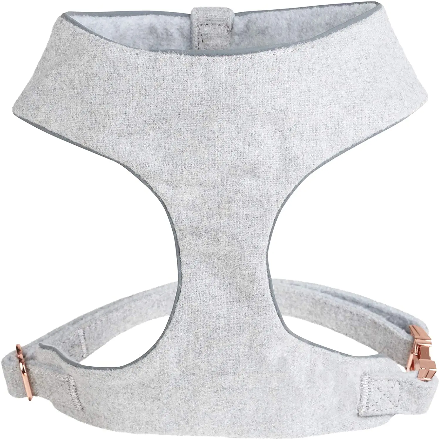 grey dog harness