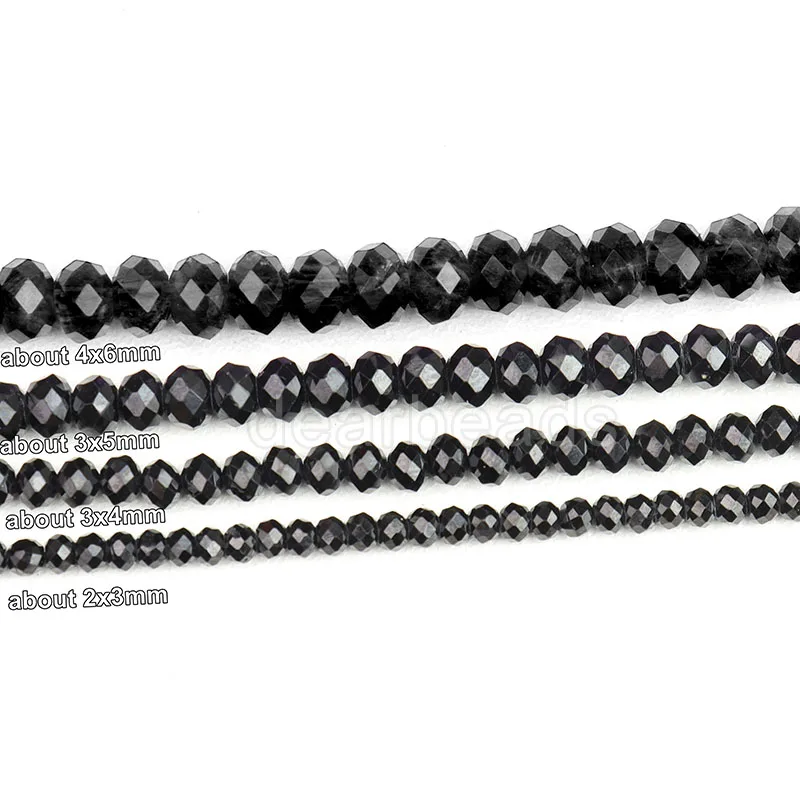 Misppro Gemme Rosse Sfaccettate Rondelle Perline Sfuse 4 Mm 15 - Foto 8