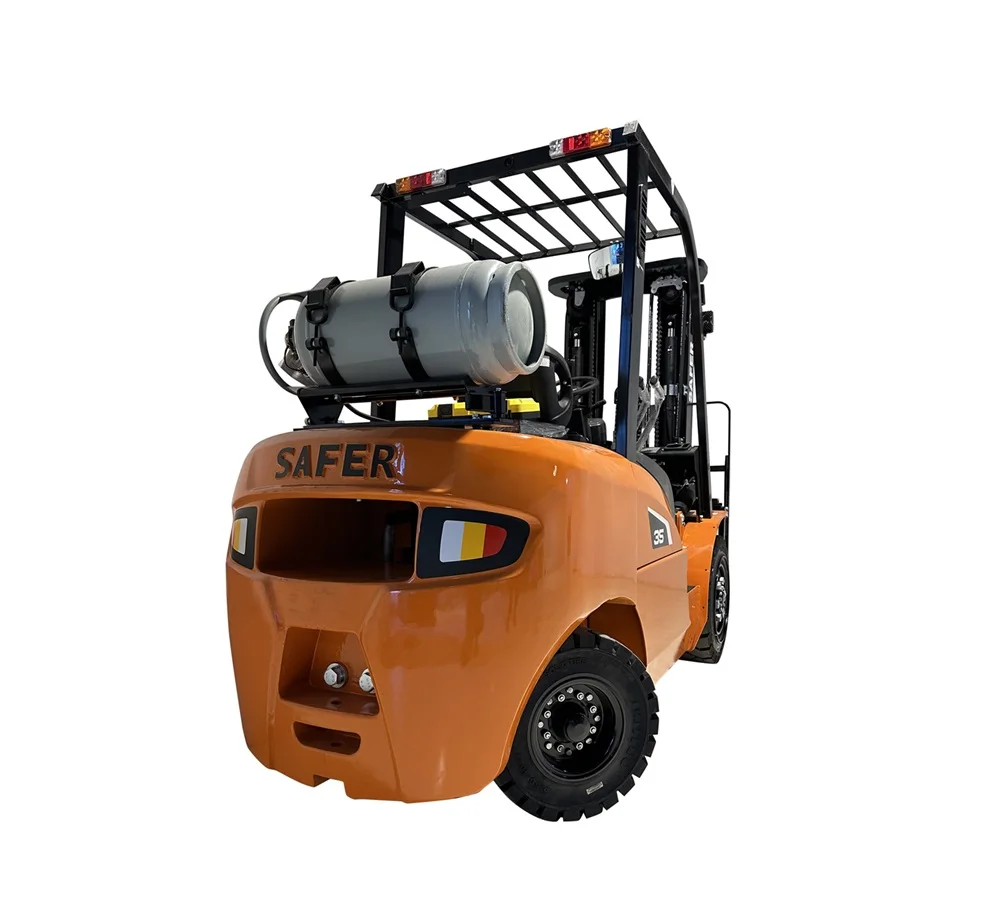 Zoomlion Factory Supply LPG Gas Forklift FL30 FL35 3ton 3.5ton Nissan K25 Engine