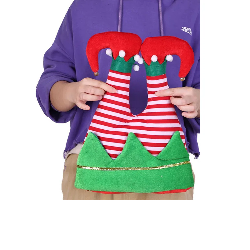 Детская Рождественская шапка рождественские штаны шляпа клоуна украшения для взрослых