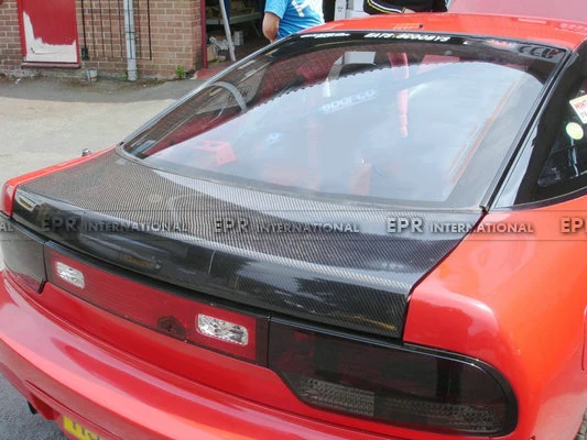 ニッサン180SX用カーボンファイバー リアハッチテールゲート