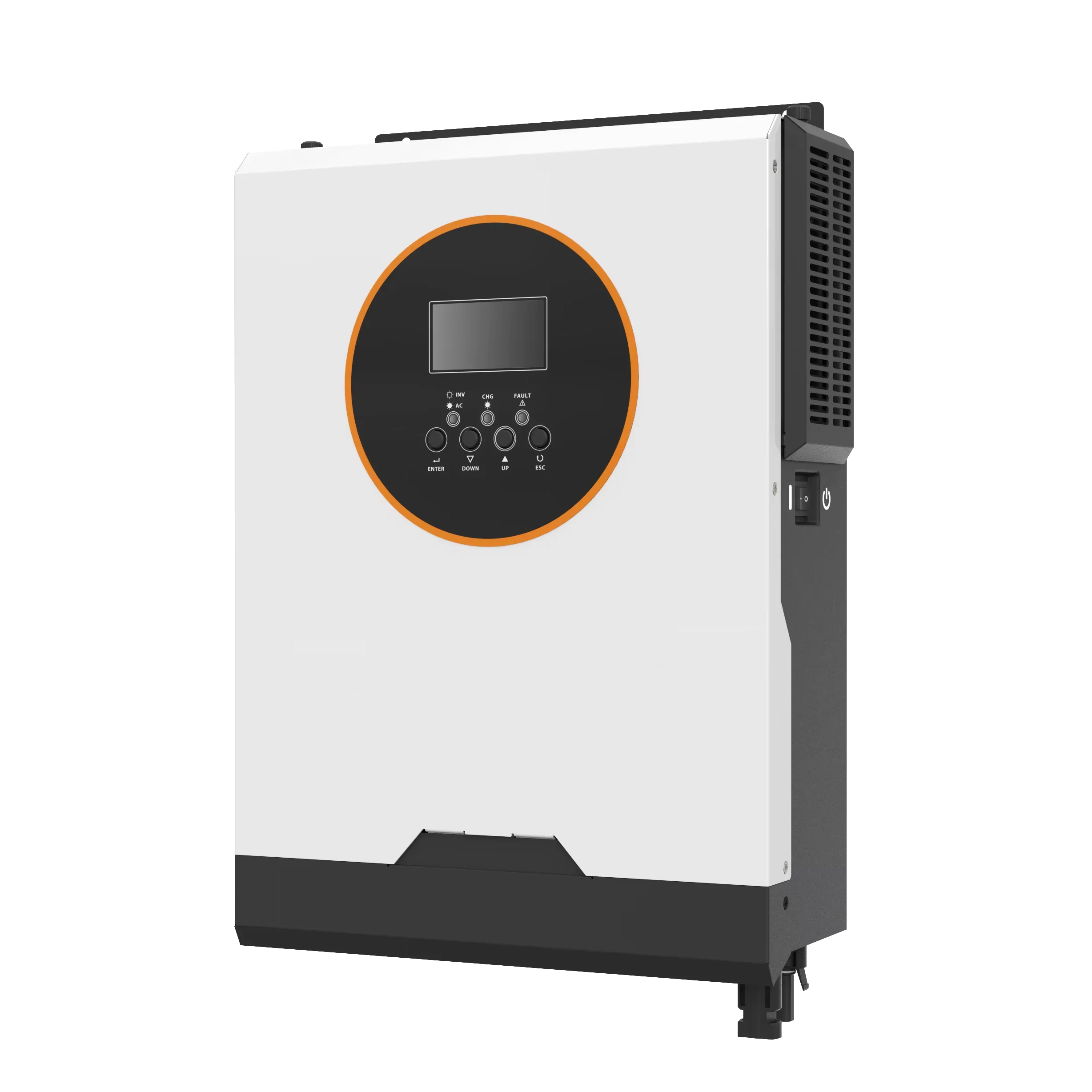 SKE 24VDC Hybrid Inverter Solar Energy System 3.6KW 80A MPPT Solar Charger with LFP Battery in Stock Single Phase Output